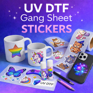 UV DTF Gang Sheet Builder - Size: 22 x 24 inches